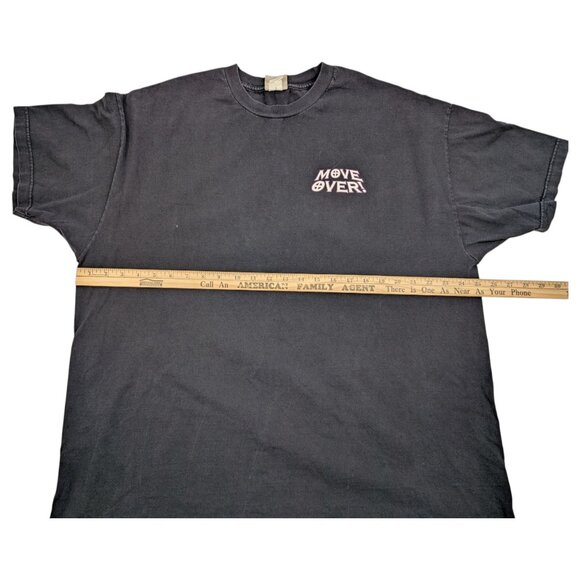 Vintage Wrangler "Move Over" Bulls Rule Biker T Shirt Size‎ 2XL - Picture 8 of 9